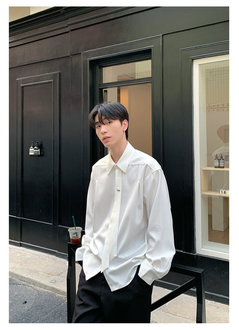 Tie long sleeve shirt OR4190 - ORUN