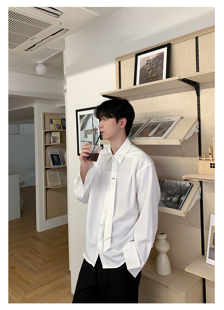 Tie long sleeve shirt OR4190 - ORUN