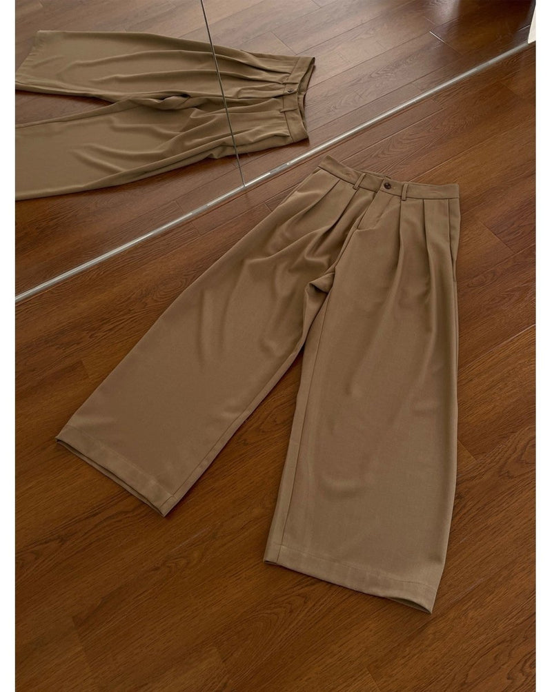 タックワイドスラックス メンズ パンツ｜Tuck Wide SLACKS OR4355 - 韓国メンズファッション通販 - ORUN - 