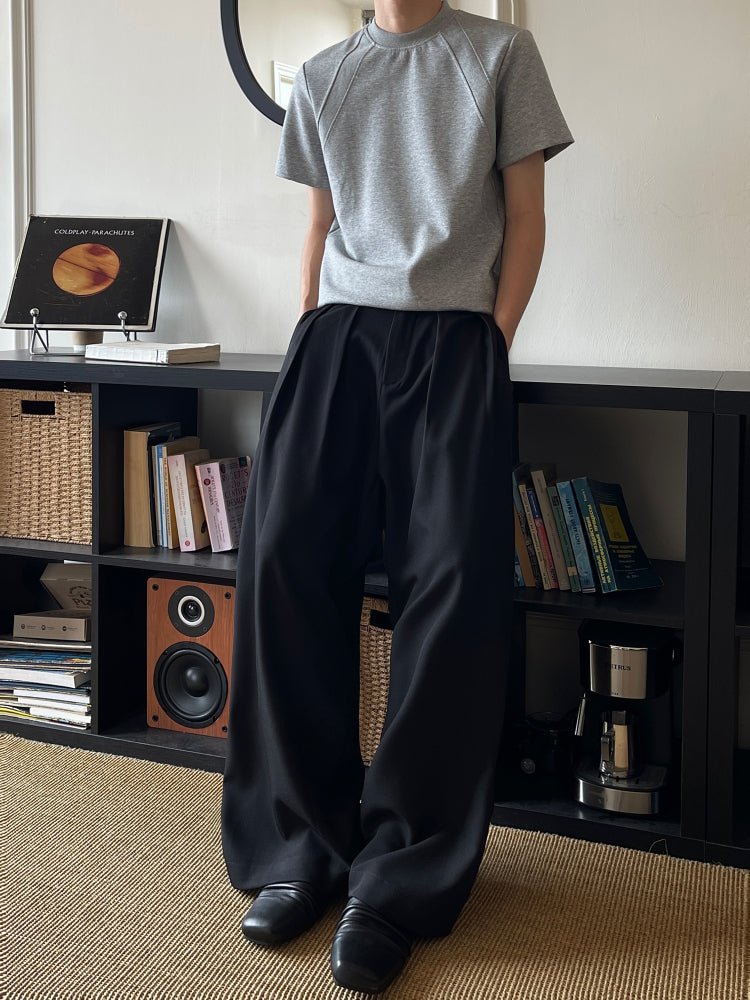 タックワイドスラックス メンズ パンツ｜Tuck Wide SLACKS OR4355 - 韓国メンズファッション通販 - ORUN - 