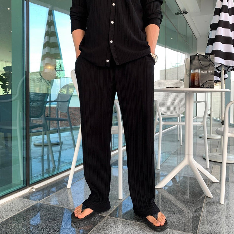 V-neck cardigan straight setup OR3105 - ORUN