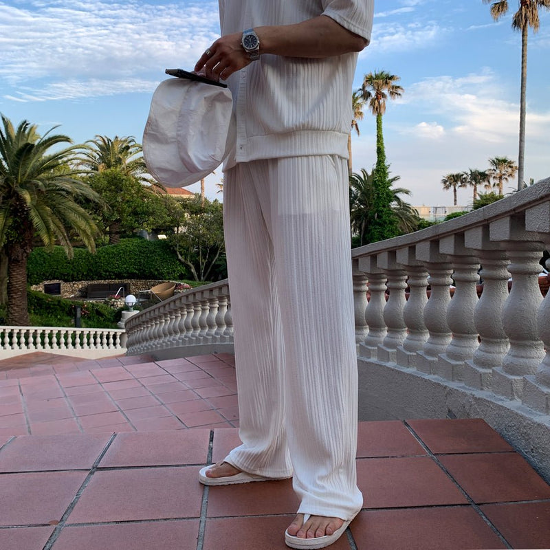 V-neck cardigan straight setup OR3105 - ORUN