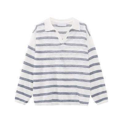 V - neck thin sweater OR4306 - ORUN