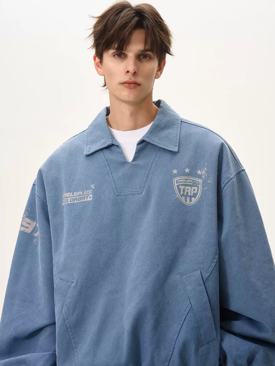 TELEPLUS スポーティーシールドスウェット – 韓国メンズファッション