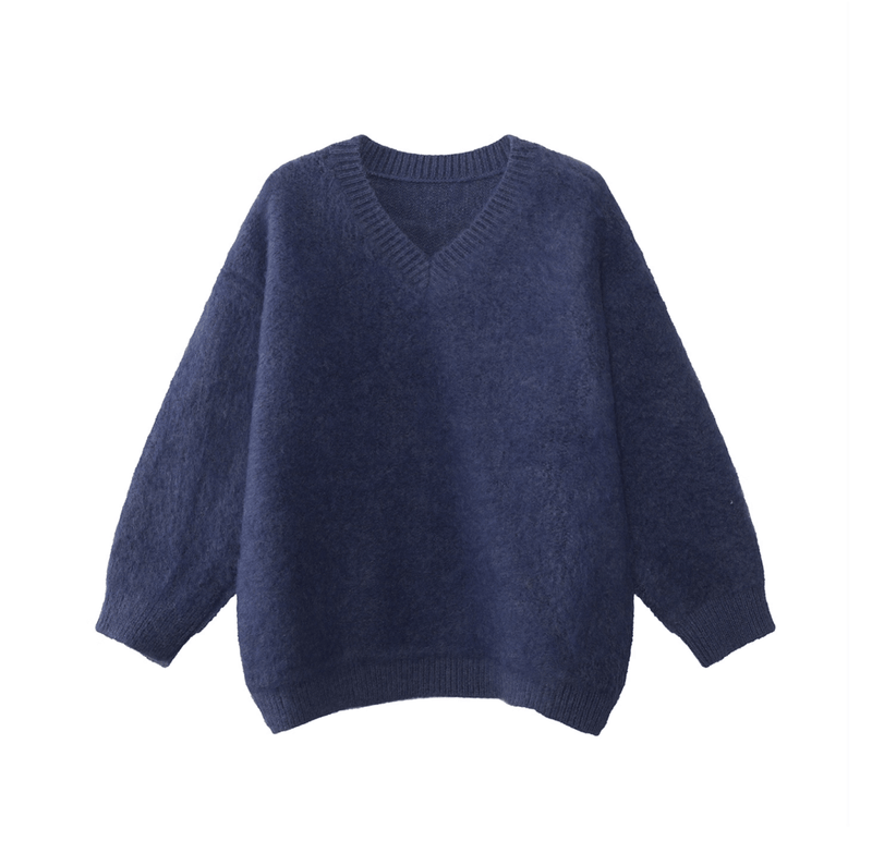 モヘアタッチVネックウールニット　OR4768 - 韓国メンズファッション通販 - ORUN - 
