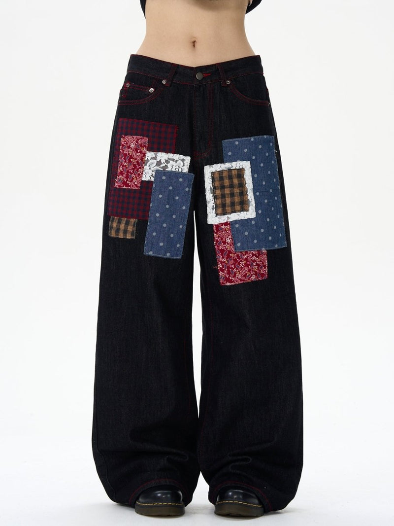 ヴィンテージダメージワイドジーンズ メンズ｜Vintage Wide JEANS OR4431 - 韓国メンズファッション通販 - ORUN - 