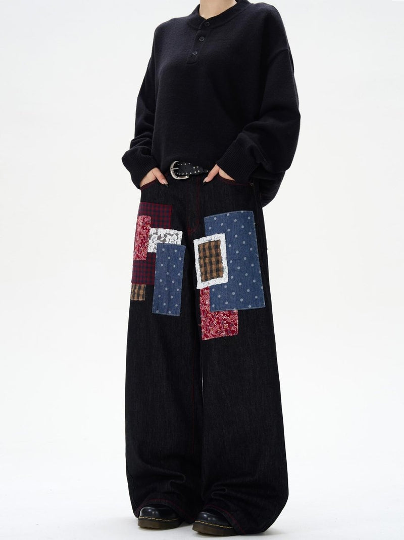 ヴィンテージダメージワイドジーンズ メンズ｜Vintage Wide JEANS OR4431 - 韓国メンズファッション通販 - ORUN - 
