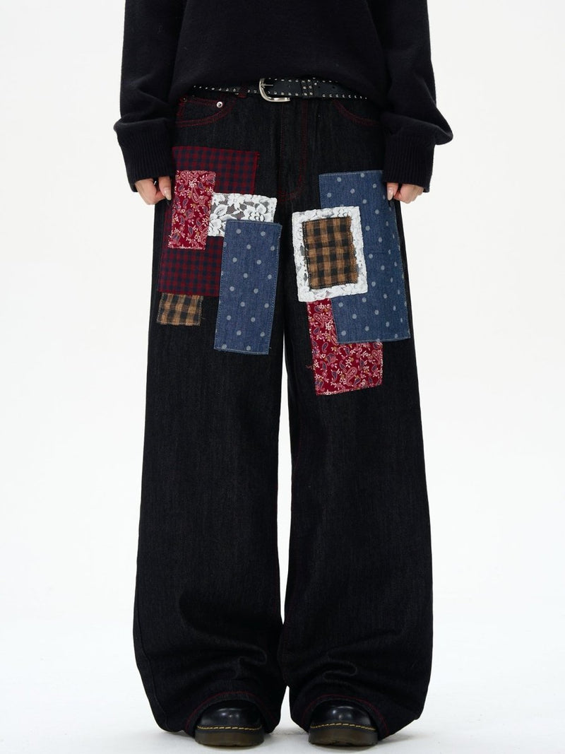 ヴィンテージダメージワイドジーンズ メンズ｜Vintage Wide JEANS OR4431 - 韓国メンズファッション通販 - ORUN - 
