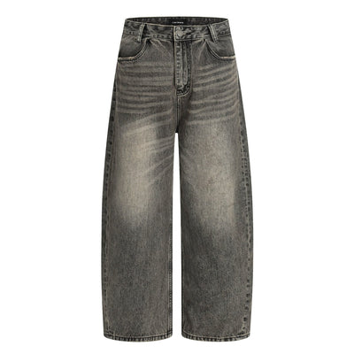Washed Old Scimitar Jeans OR4667 - 韓国メンズファッション通販 - ORUN - 