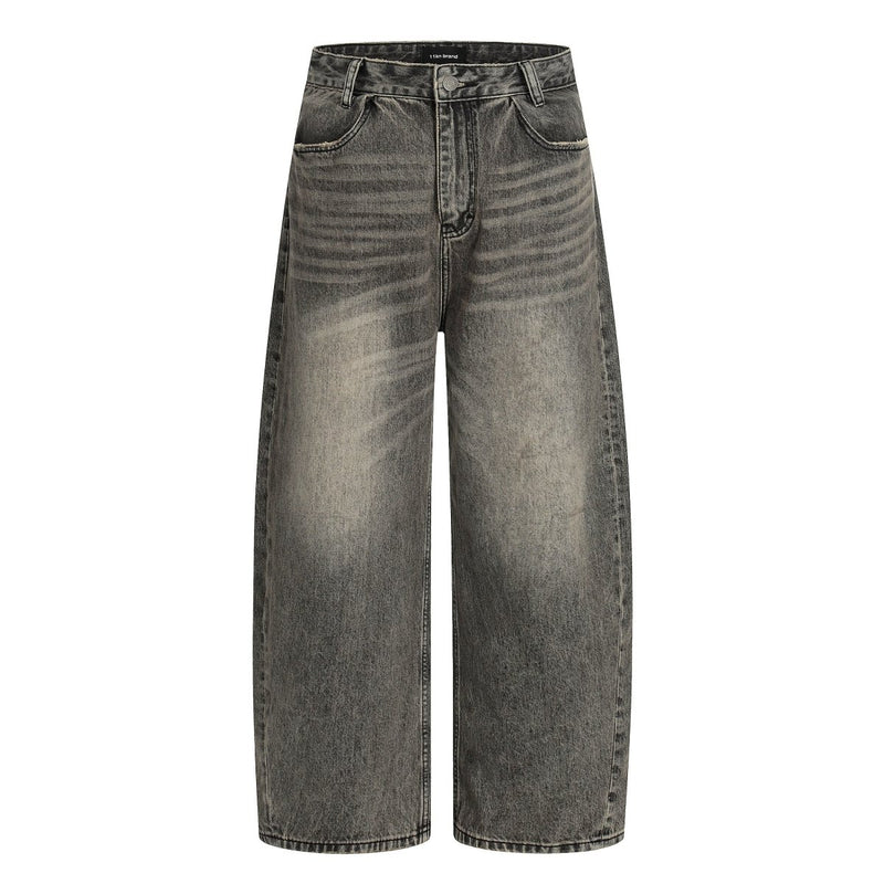 Washed Old Scimitar Jeans OR4667 - 韓国メンズファッション通販 - ORUN - 