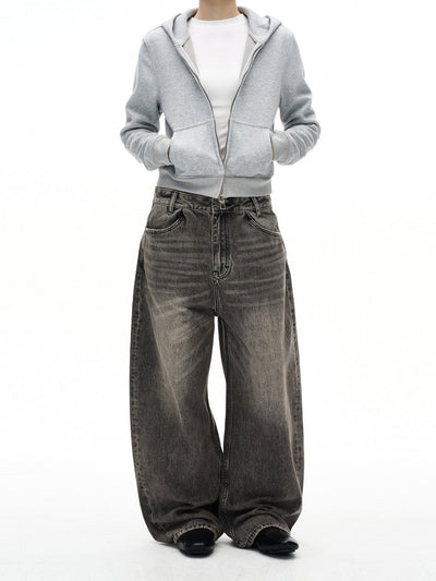 Washed Old Scimitar Jeans OR4667 - 韓国メンズファッション通販 - ORUN - 