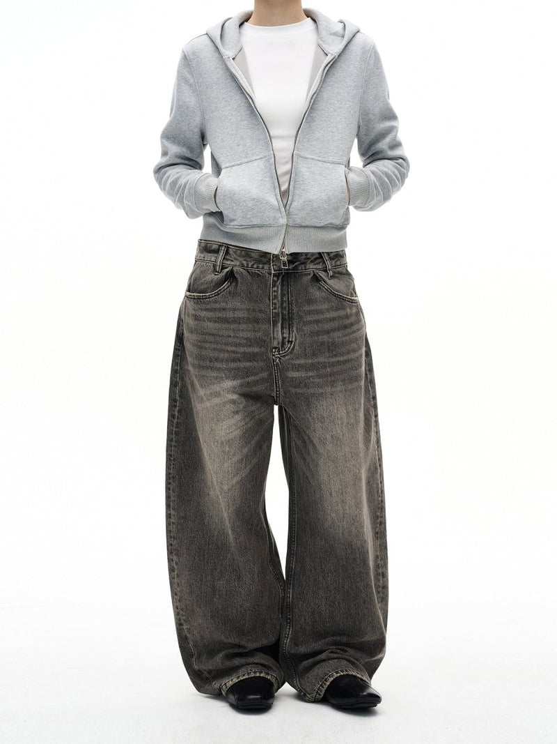 Washed Old Scimitar Jeans OR4667 - 韓国メンズファッション通販 - ORUN - 