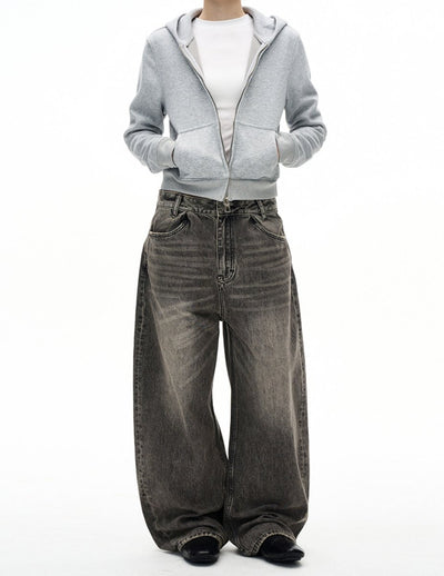 Washed Old Scimitar Jeans OR4667 - 韓国メンズファッション通販 - ORUN - 