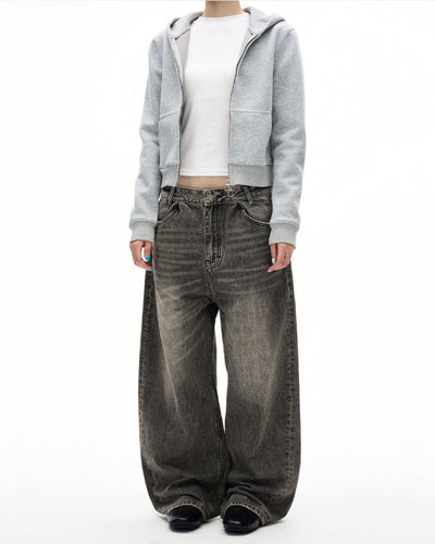 Washed Old Scimitar Jeans OR4667 - 韓国メンズファッション通販 - ORUN - 