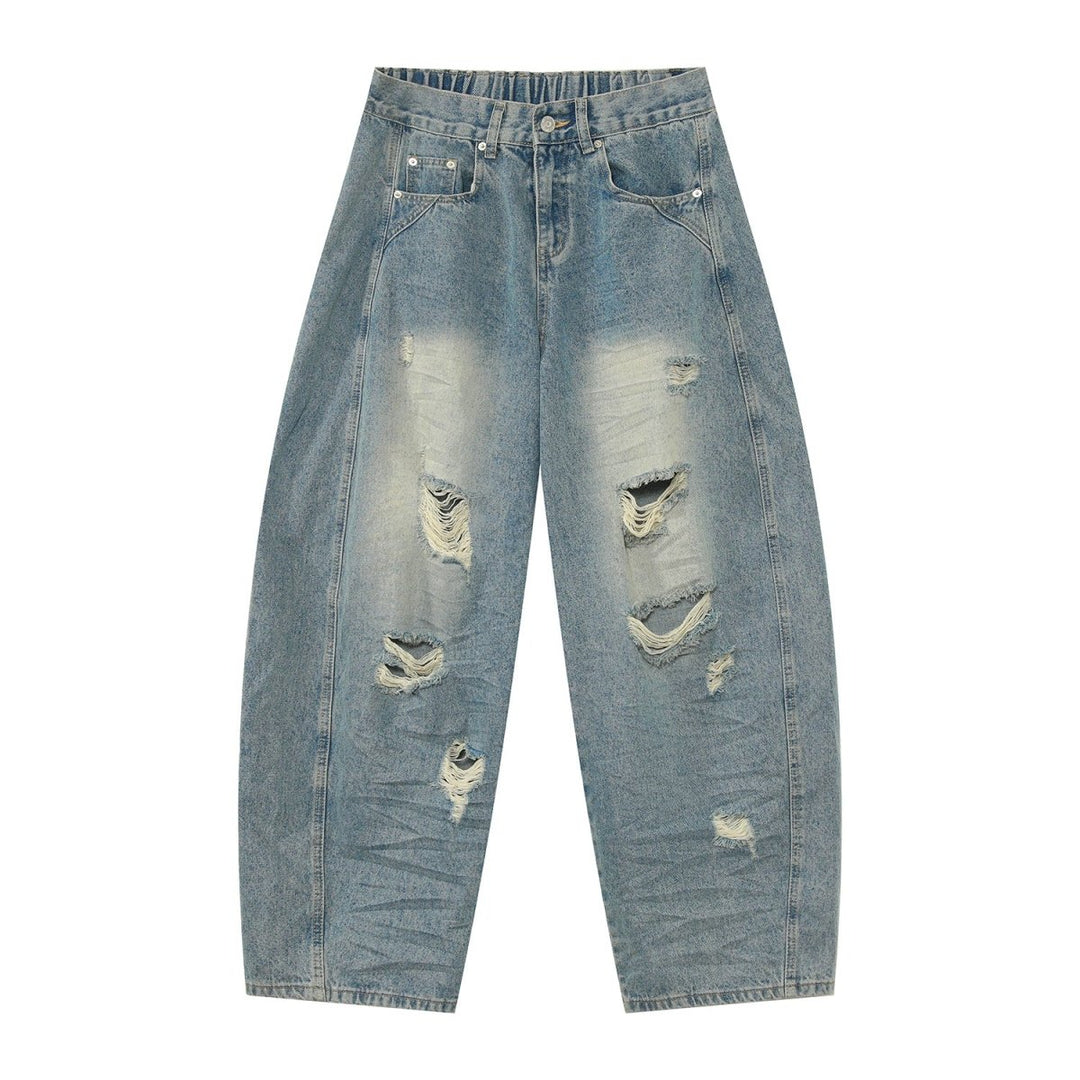 Washed wide denim pants OR4478 – 韓国メンズファッション通販