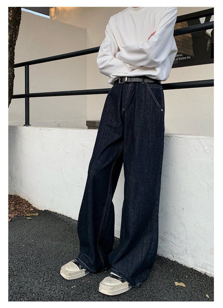Wide leg jeans OR3959 – 韓国メンズファッション通販 - ORUN -