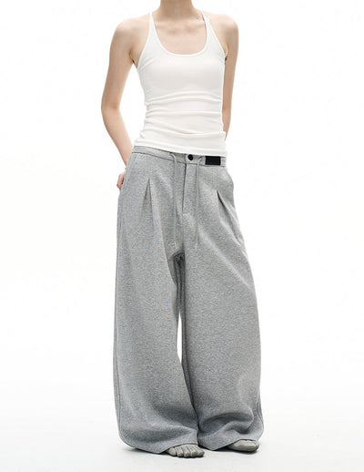 Wide Leg Sweatpants OR4670 - 韓国メンズファッション通販 - ORUN - 