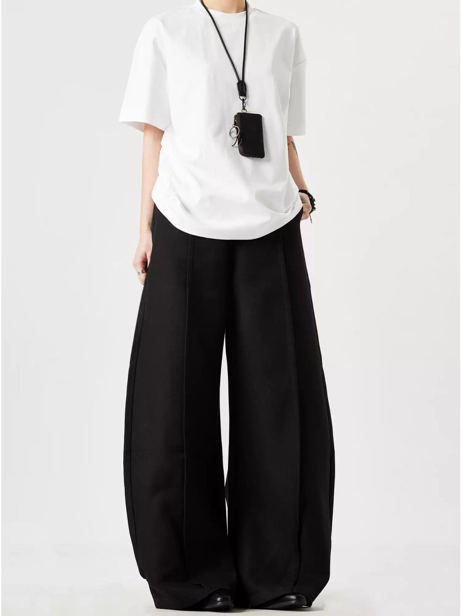 アバンギャルドシルエット ワイドバルーンスラックス – 韓国メンズ