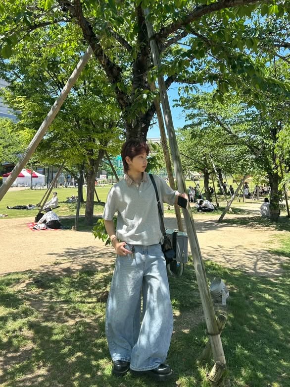 スーパーワイドデニムパンツ w.leggy_ - 韓国メンズファッション通販 - ORUN - 
