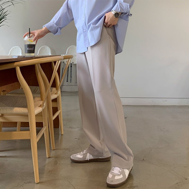 Straight loose pants or1109