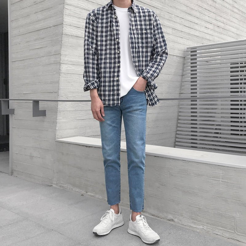 Strait Denim Pants or925
