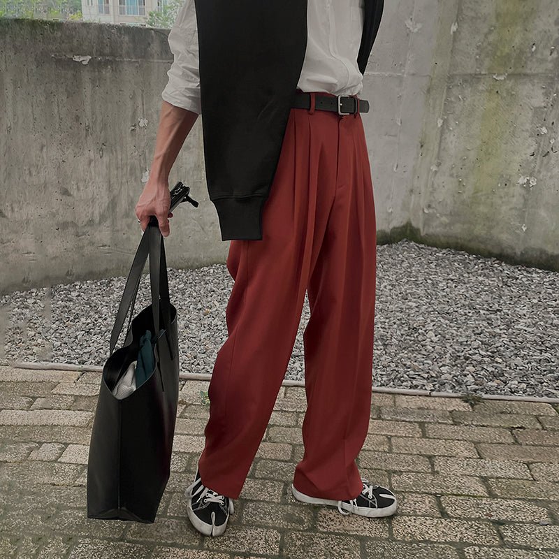 Color Straight Slacks or1225