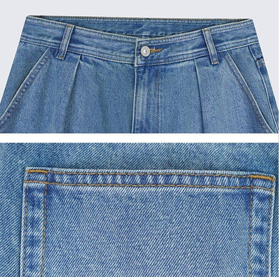 Straight denim pants or1181