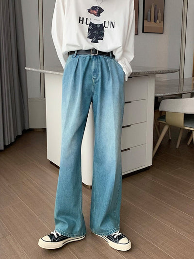 Straight denim pants or1181