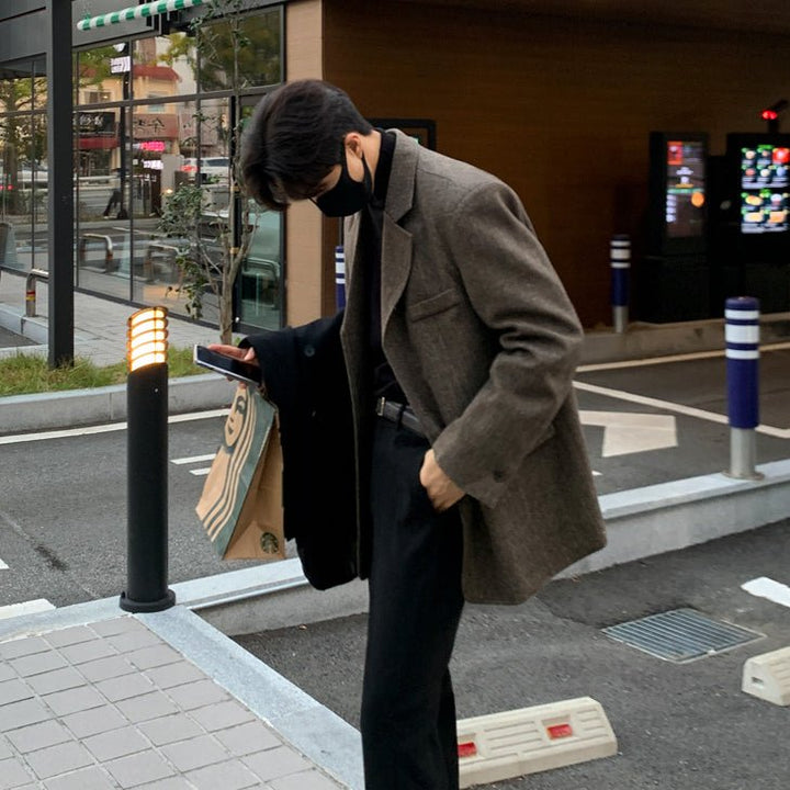 Retro gentleman jacket or961 – 韓国メンズファッション通販 - ORUN -