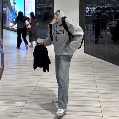 College Logo Hoodie or977