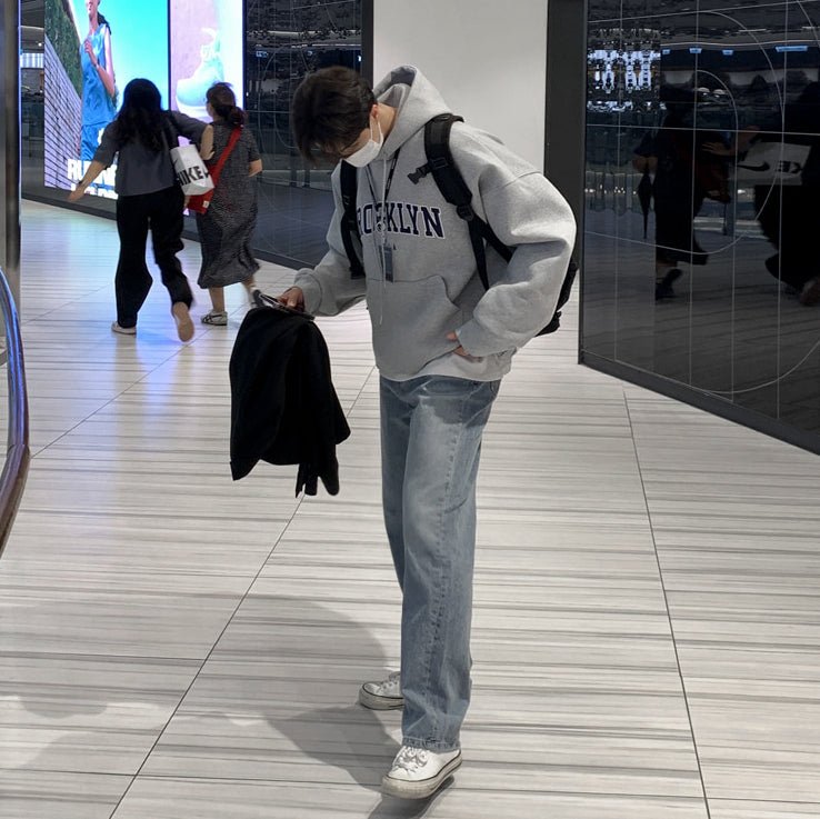 College Logo Hoodie or977