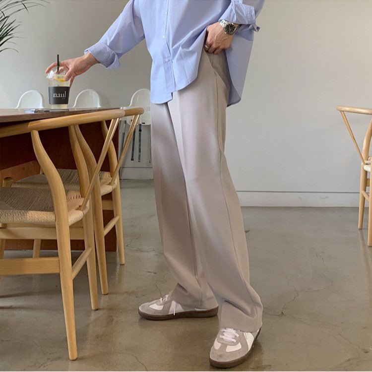 Straight loose pants or1109