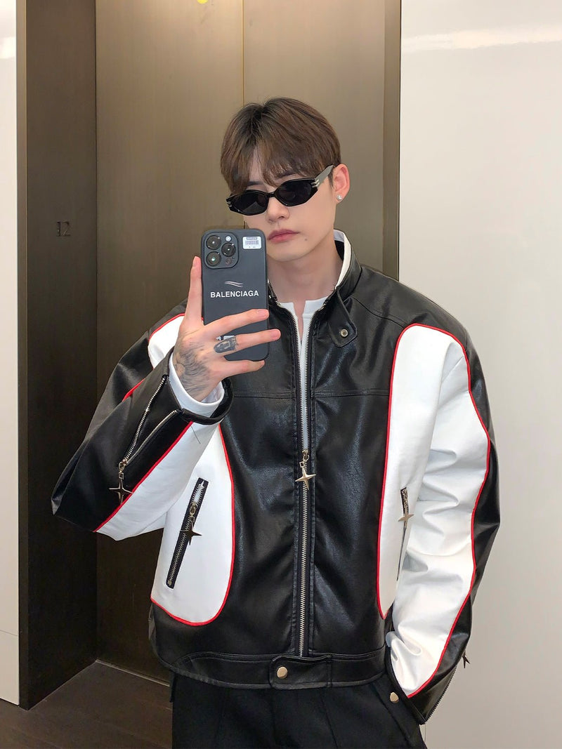 Flight leather jacket or1125