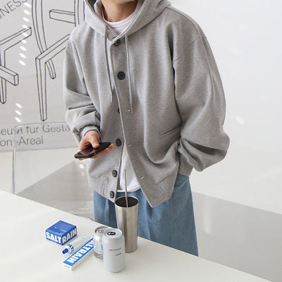 hooded cardigan jacket    OR147