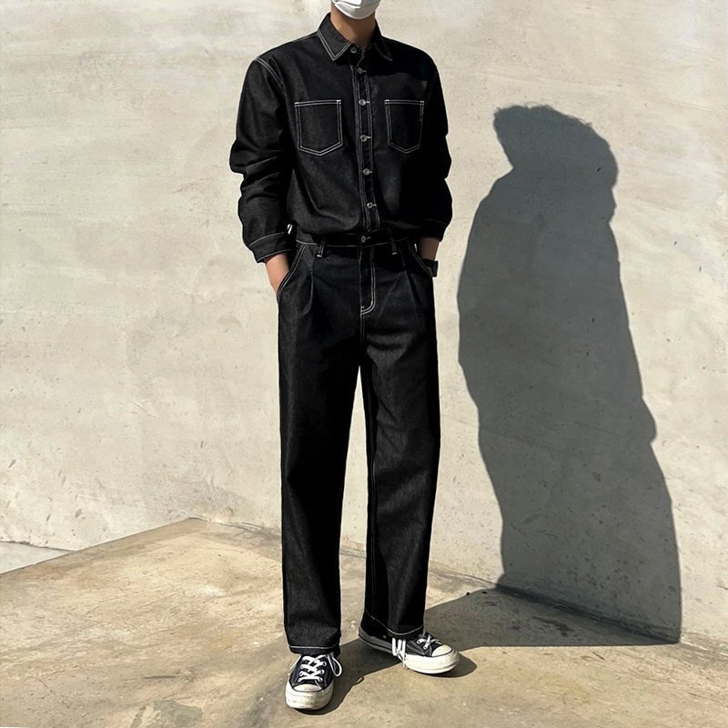 Denim shirt set up or1150