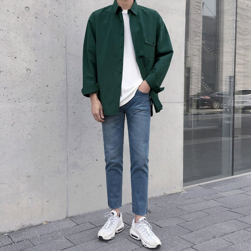 Strait Denim Pants or925