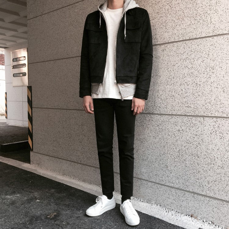 Casual short jacket or987