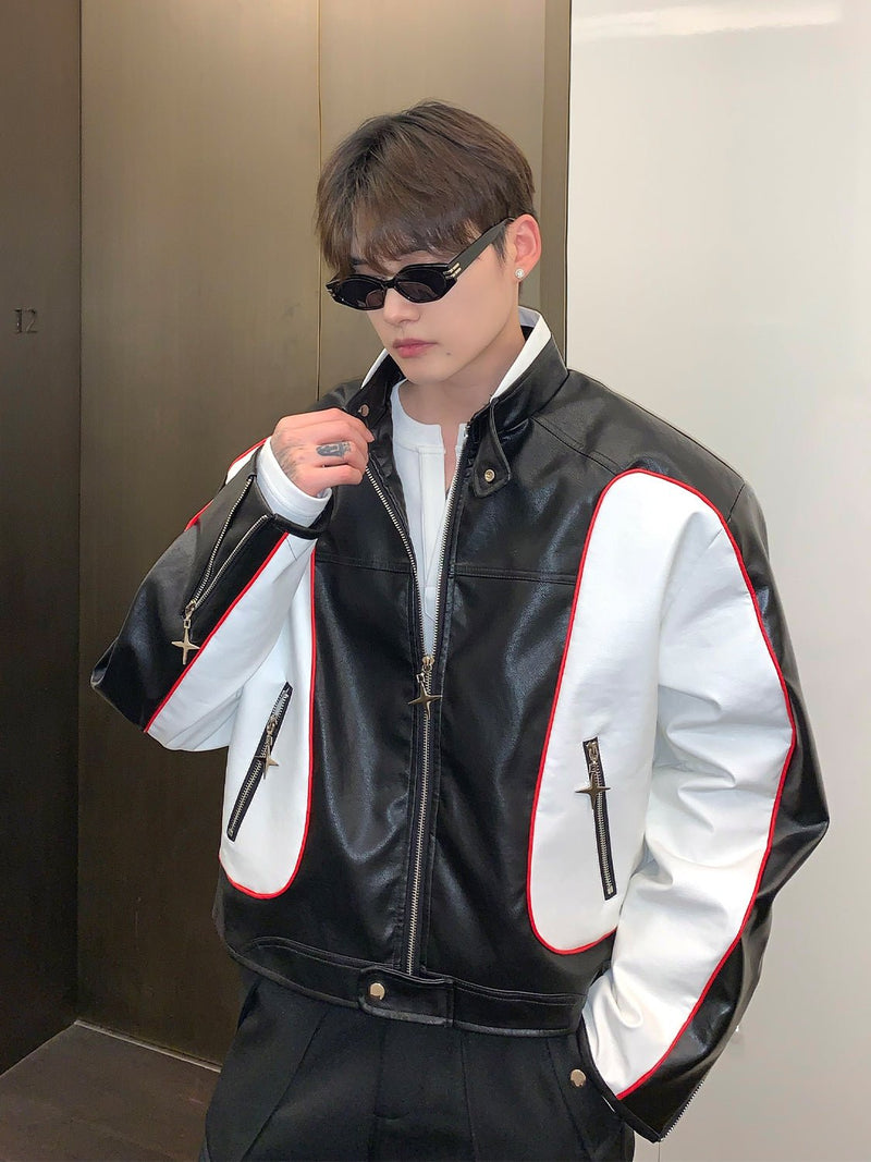 Flight leather jacket or1125