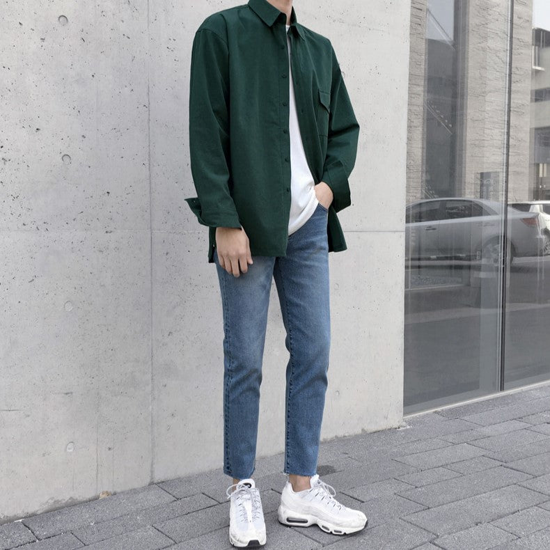 Strait Denim Pants or925