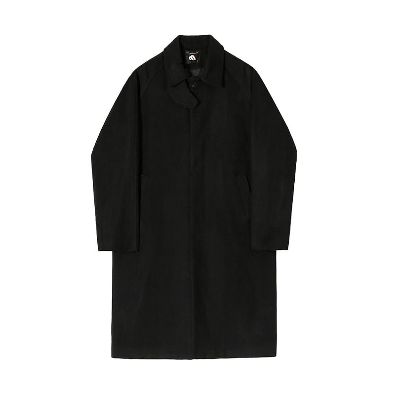 High neck long coat or992