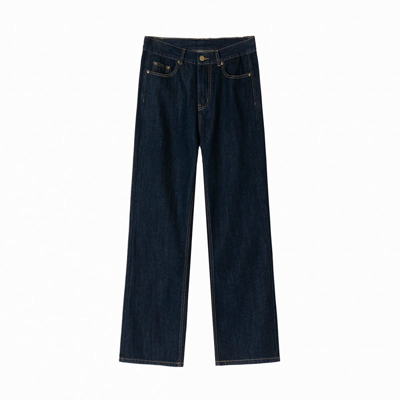 Simple straight denim or934