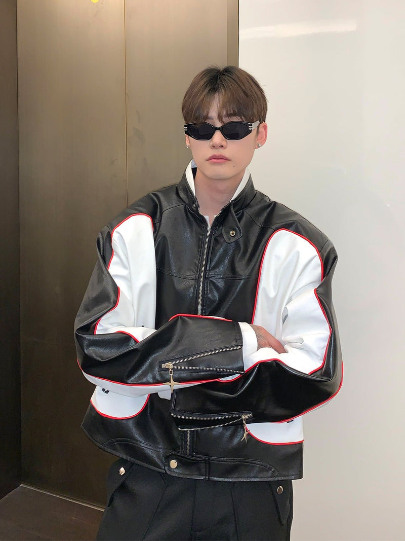 Flight leather jacket or1125