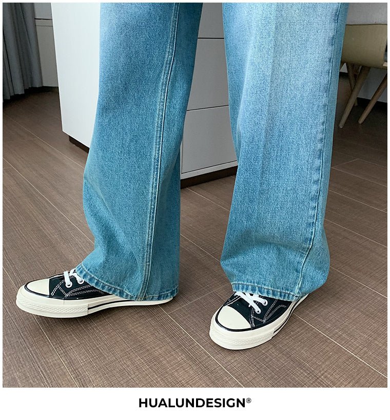 Straight denim pants or1181
