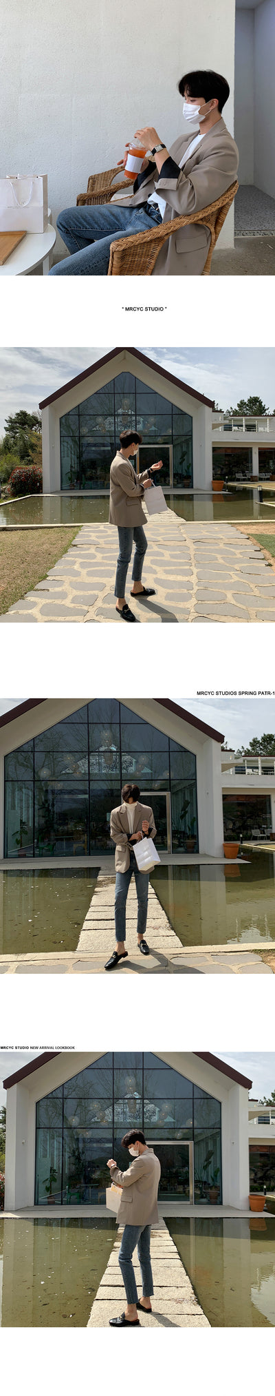Basic casual jacket or1193