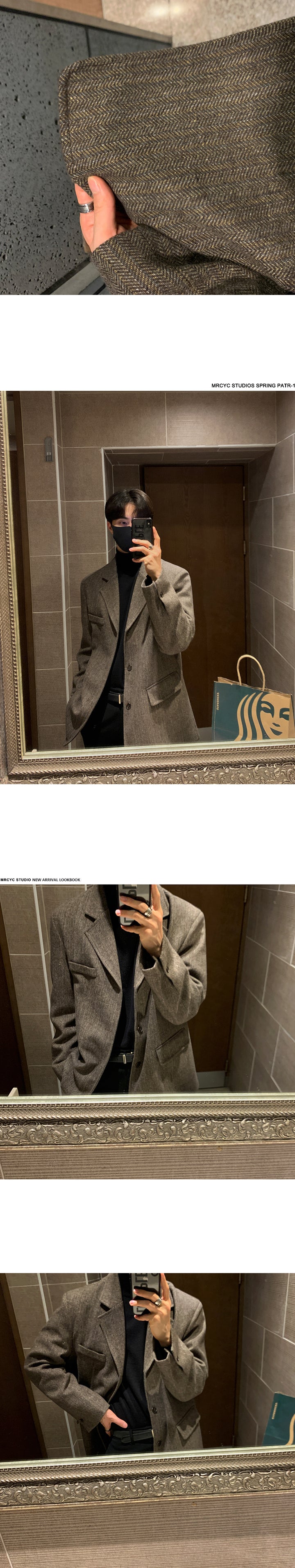 Retro gentleman jacket or961 – 韓国メンズファッション通販 - ORUN -