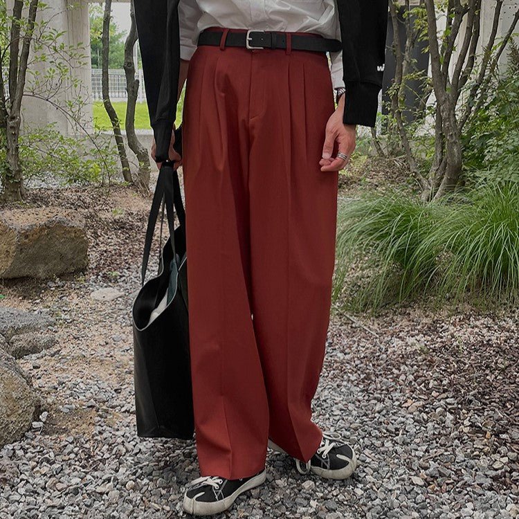 Color Straight Slacks or1225