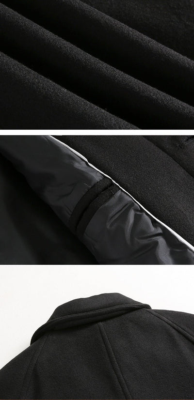 High neck long coat or992