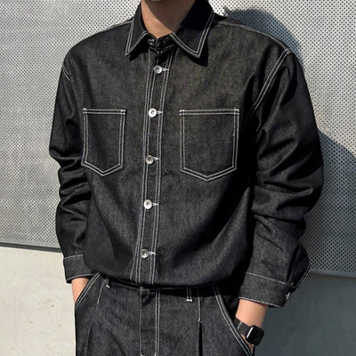 Denim shirt set up or1150