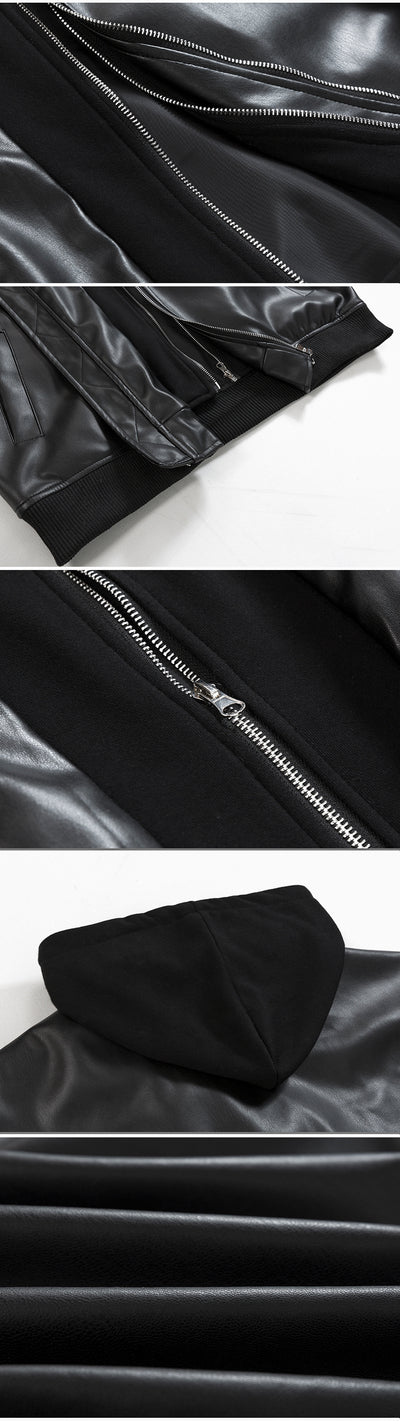 Leather jacket or876