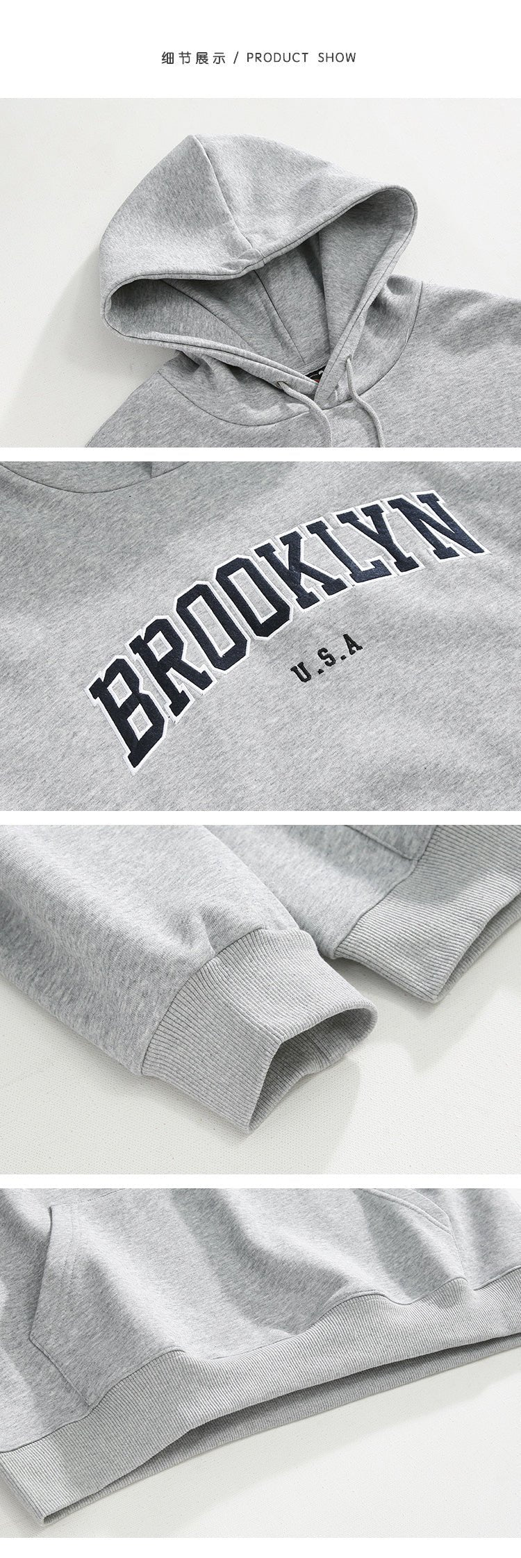 College Logo Hoodie or977